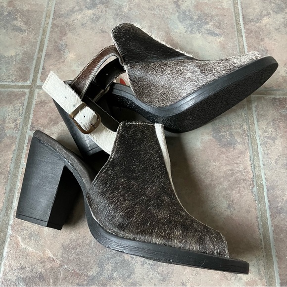 Cowhide Heels - Picture 2 of 3